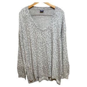 Spirit Jersey Original Official Women’s Animal Print Oversized Hi Low Tu…